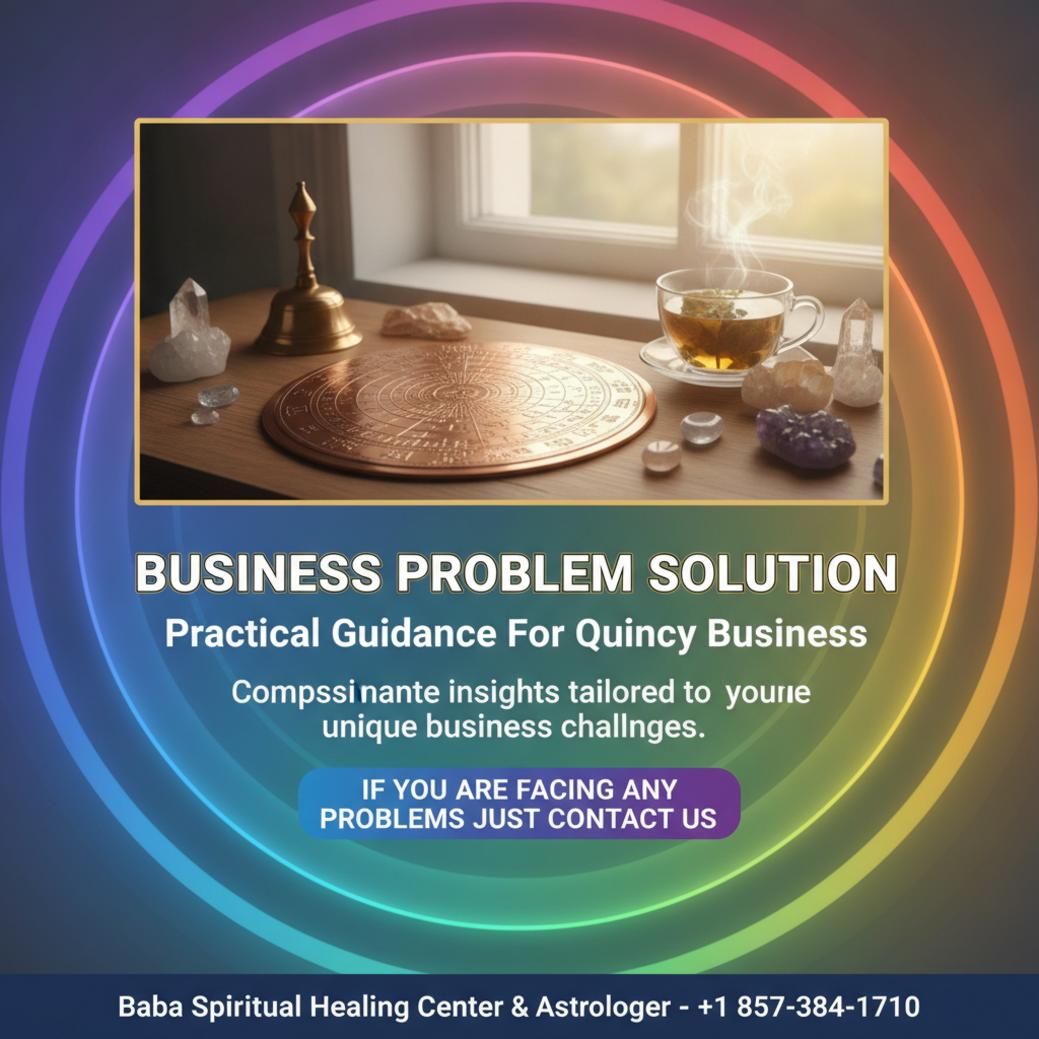 Business problem solution with astrology chart in Quincy MA