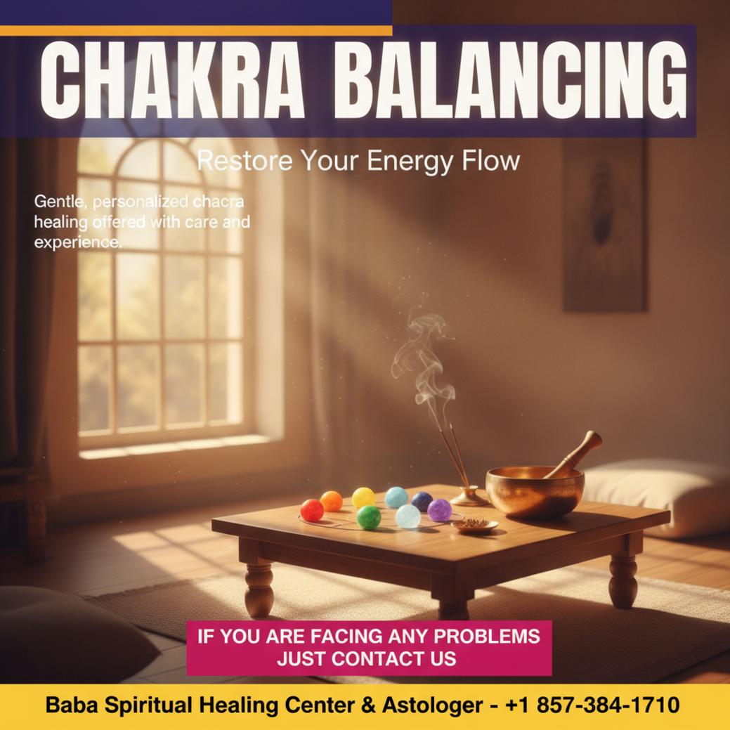 Chakra balancing with healing stones and incense in Newton, MA