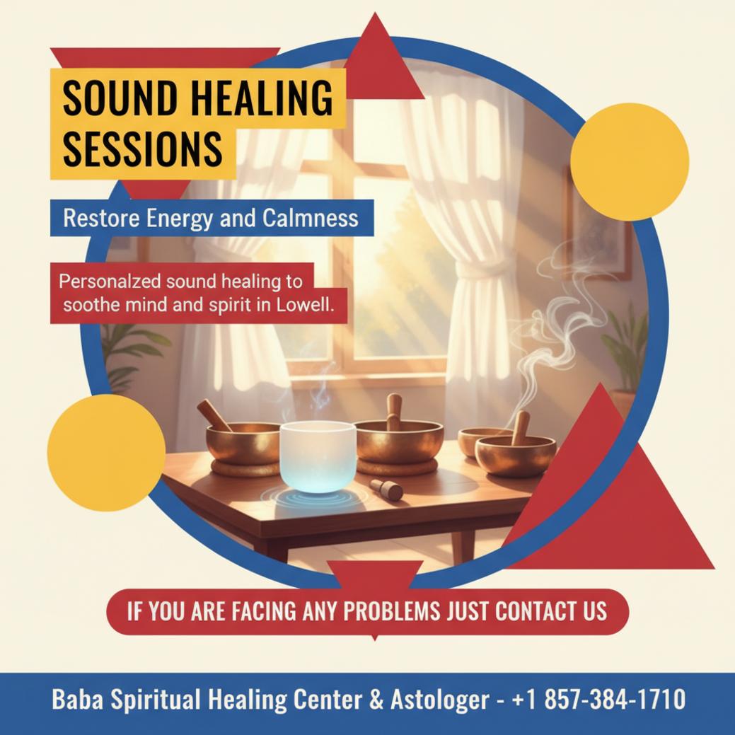 How Sound Healing Brings Calm in Lowell, MA Tibetan singing bowls for sound healing session in Lowell, MA