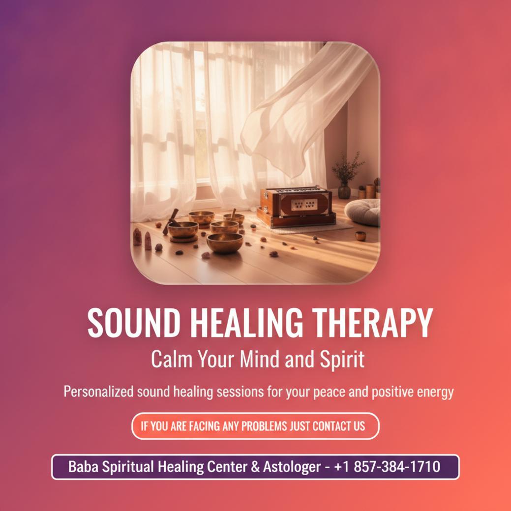 Tibetan singing bowls and instruments for sound healing in Massachusetts serene room