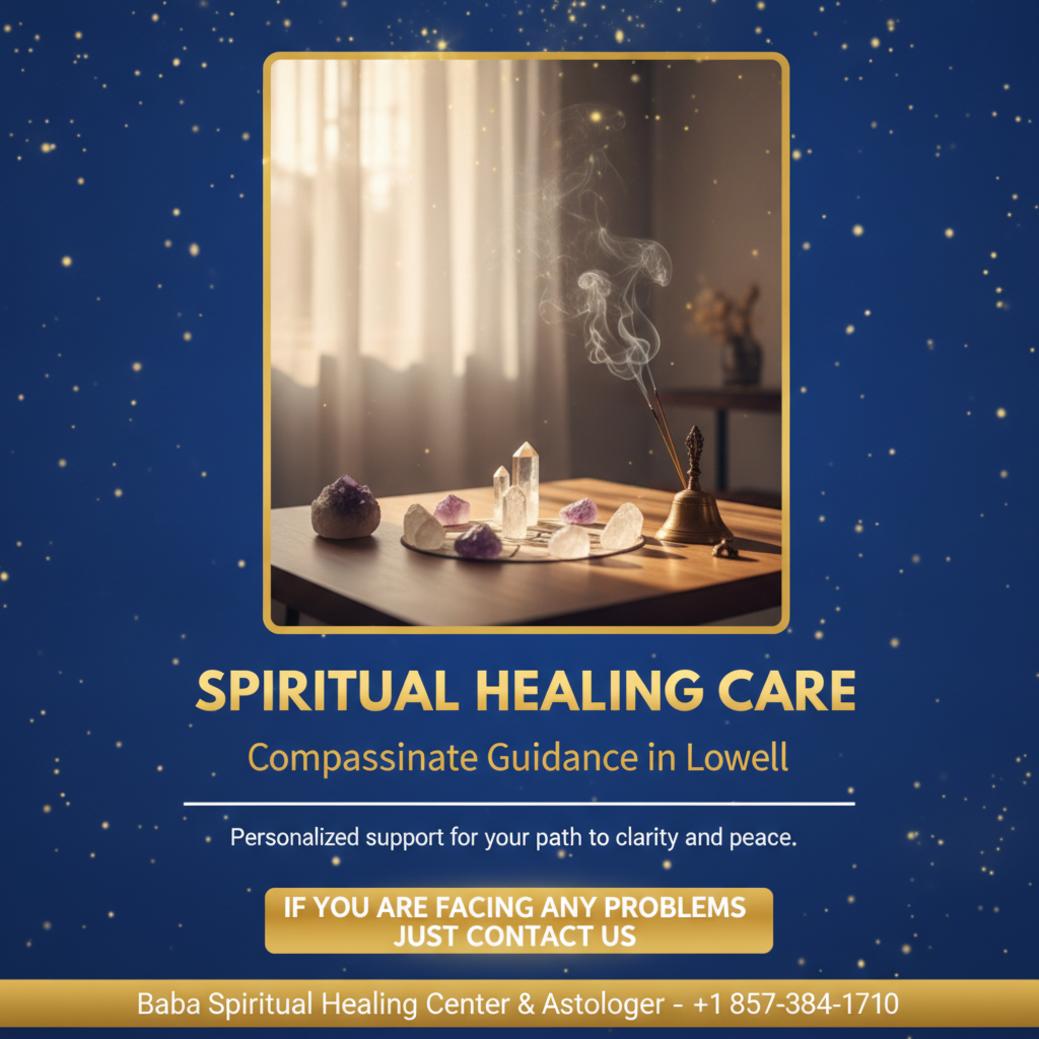 Spiritual healer session with calming altar in Lowell MA